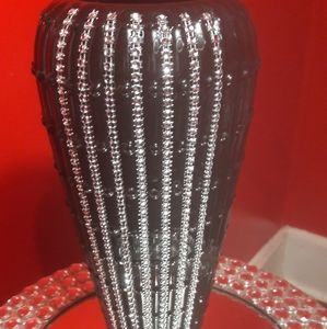 Bling Dot Ceramic Vase